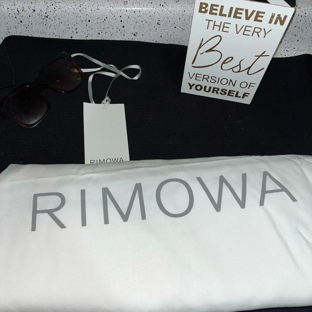 AVAILABLE July 17th    RIMOWA White Protective Luggage Cover with Tag - Picture 10 of 10
